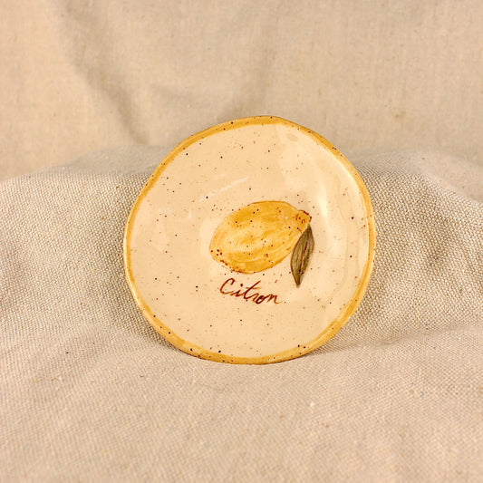 Plate - Lemon
