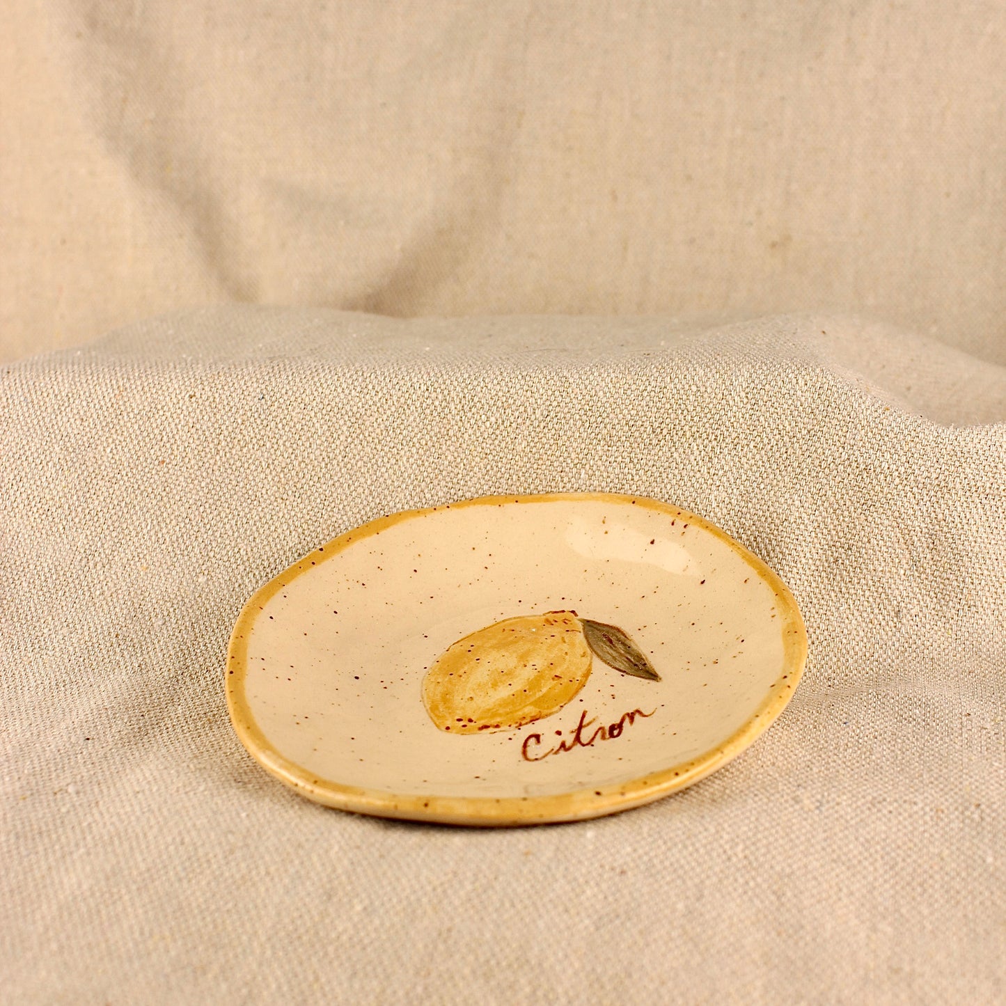 Plate - Lemon