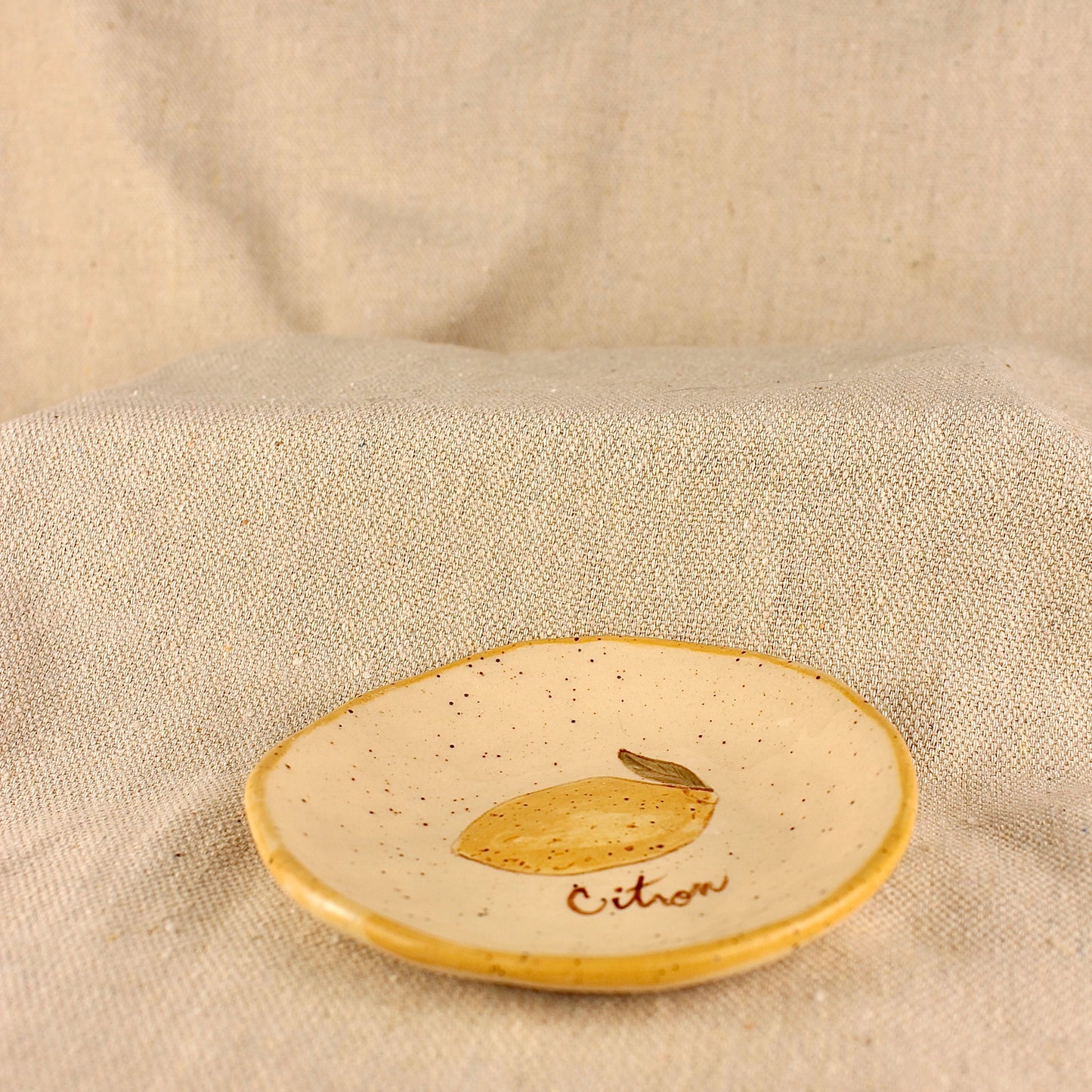 Plate - Lemon