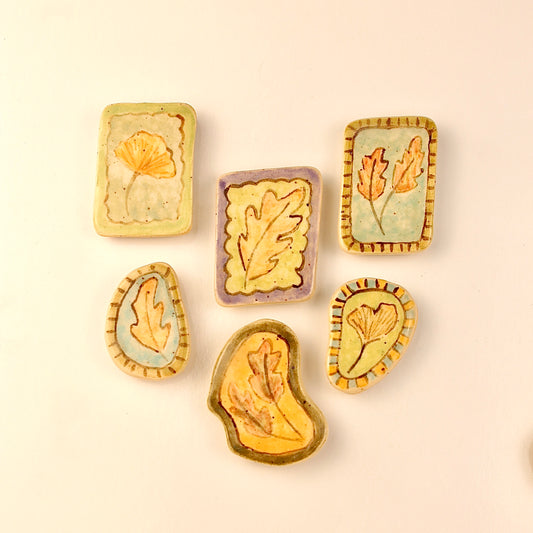 Magnets - Fall leaves